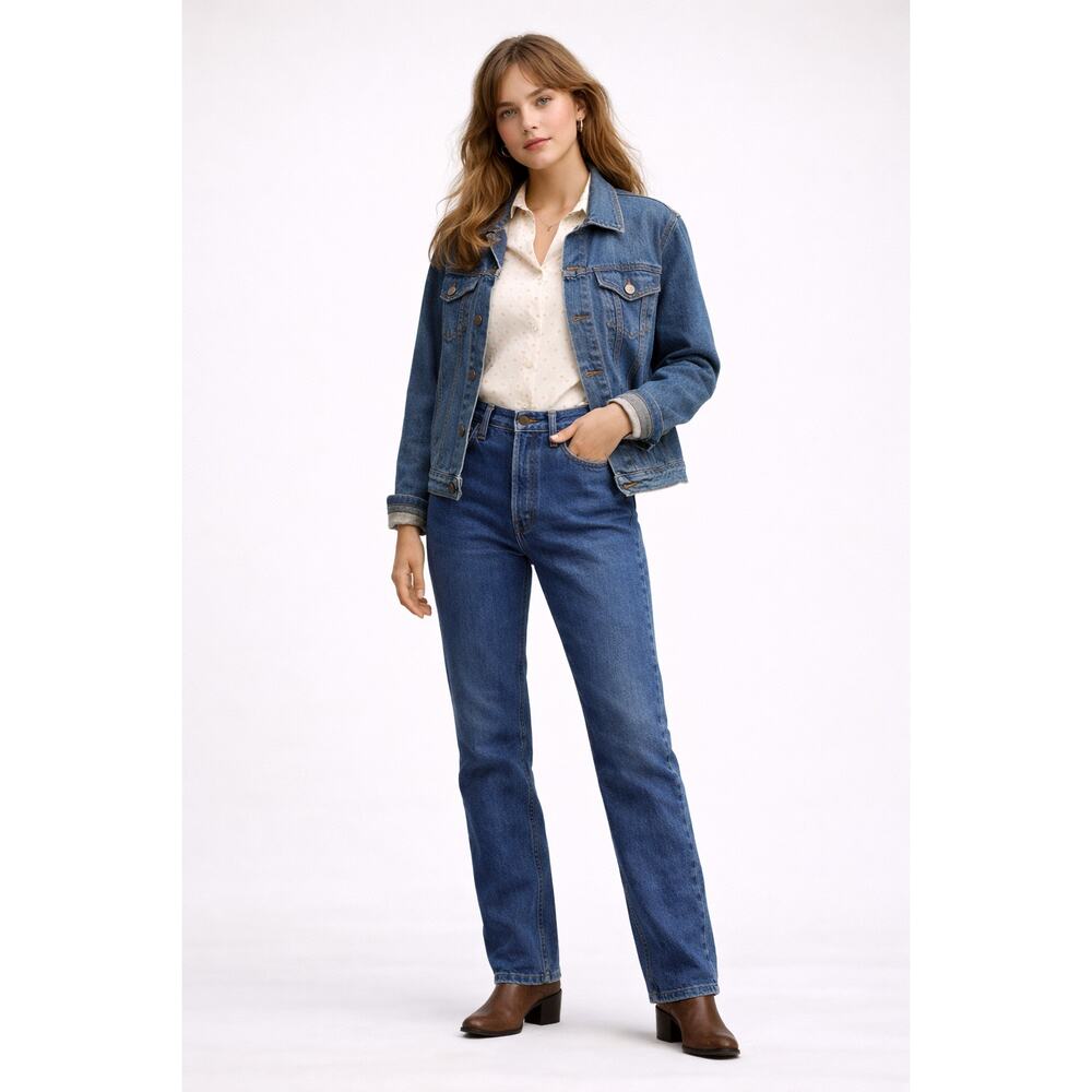 70/80s Vintage Levi’s Made in USA Orange Tab Jeans Women’s 16 Straight Cut Denim